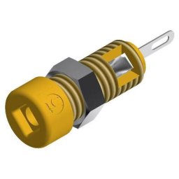 Mini fiche femelle mbi 1 ø de la broche: 2 mm Sks Hirschmann co mbi 1 935980169 jaune 1 pc(s) D24087