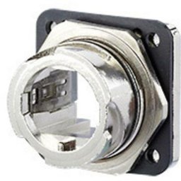 Metz Connect - Industry IP67 V1 1401013300ME RJ45 Boîtier avec bride argent 1 pc(s) - argent