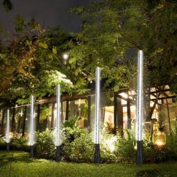 Insma - Lot de 8 Lampe solaire éclairage Extérieur Jardin Lumière