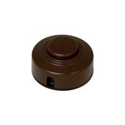 Interrupteur à pédale Kopp 191852084 avec décharge de traction marron 1 x Off/On 2 a 1 pc(s)