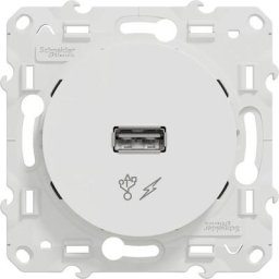 Schneider - prise alimentation usb odace 5V - blanc S520408