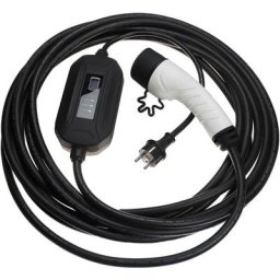 Câble de recharge type 2 vers prise Schuko compatible avec Tesla Model 3, Model 5, Model s voiture
