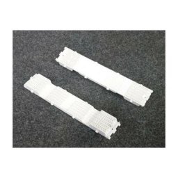 Lot de 2 supports universels de goulotte technique de Logement (gtl) largeur 250mm pour fixation