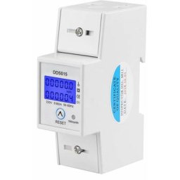 Compteur d'énergie monophasé, DDS015 5-80A 230V 50Hz Compteur d'énergie monophasé lcd numérique