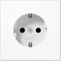 Simple Insert Prise 2P+T blanc LS1520NWW - blanc - Jung
