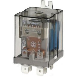 Finder - 65.31.9.012.0000 Relais enfichable 12 v/dc 20 a 1 nf (r), 1 no (t) 1 pc(s) S75483