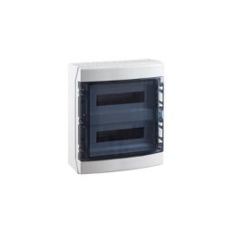 Tableau électrique étanche 2 rangées de 18 modules IP65 - CDN36PT2F/RR - IDE