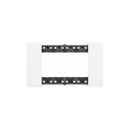 Bticino - Living Now 4 Modules de couleur blanche KA4804KW - Blanc