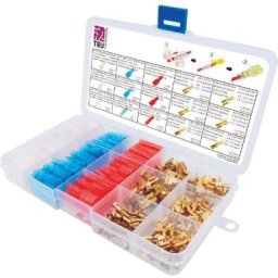Tru Components - Assortiment de cosses à languette femelles T1711C001 320 parties