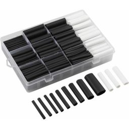 Proster - 333pcs gaine thermo rétractable 3:1 Outil de kit d'assortiment de tubes 10.4Mpa