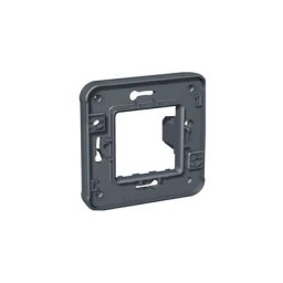 Eurohm Oxxo Support Plaque 1 Poste Composable Encastré Anthracite Ip66 - 60887