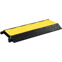Rampe de protection de câble 3 canaux caoutchouc 93 cm Vidaxl n/a