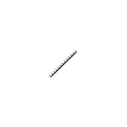 Peigne D&039,ALIMENTATION électrique phase horizontal 18 modules - KB163PG - Hager