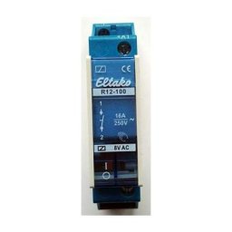 Eltako 22100010 Relais de commutation Tension nominale: 8 V Courant de commutation (max.): 8 A 1 NO