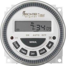 Programmateur horaire pour encastrement sur panneau numérique 230 V/AC 4000 W