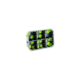 Boite cloison sèche 2 x 6 modules profondeur 50 mm Bizline r'box