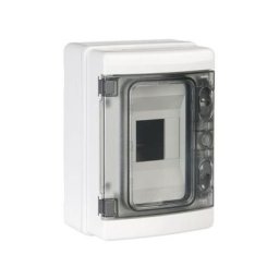 Coffret étanche IP65 400V 12 modules Gewiss GW40103 - Blanc