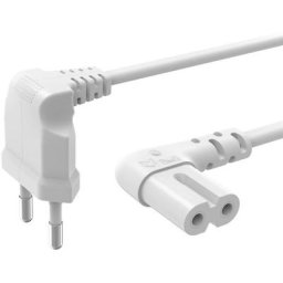 Hama - Cordon électrique alimentation 137228 blanc 5.00 m 1 pc(s) Q231782