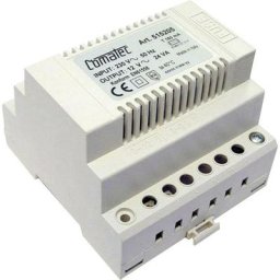 Comatec - Transformateur 230 v ac - 12 v ac 2 a rail din 5 modules TBD2/024.12/F5