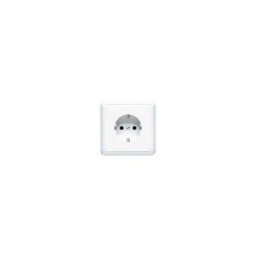 Jung - simple Cache Prise de courant blanc 5520WW