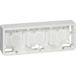 Cadre saillie mosaïc Legrand 6/8 modules - blanc - dispo 48H 080286