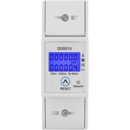 1 pièce 5-80A 230V 50Hz compteur d'énergie électrique monophasé rétroéclairage lcd, DDS015 compteur