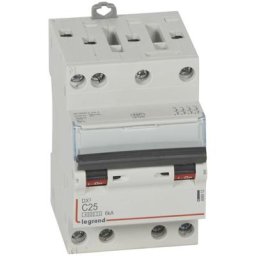 Legrand - Dx3 disjoncteur 4p c25 4500a/6ka 3 modul es
