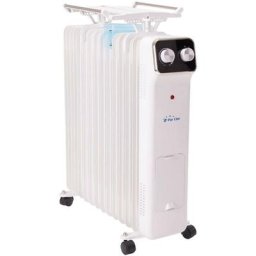 Radiateur d'huile blanc avec réservoir d'humidification - Blanc
