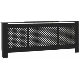 Cache-radiateur mdf Noir 205 cm Vidaxl Noir