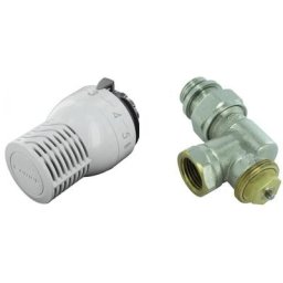 Kit thermostatique sensity équerre inverse 3/8JT - Inclus tête thermostatique Sensity M30 + corps