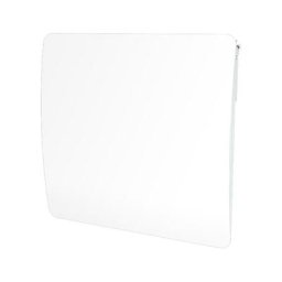 Radiateur compacte a inertie fonte + film en verre 1500w Commande tactile - Blanc - Carrera