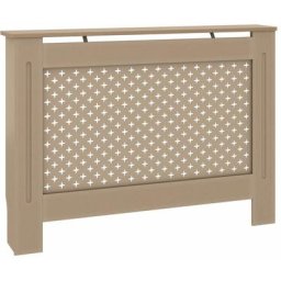 Cache-radiateur 112x19x81 cm mdf Vidaxl Marron