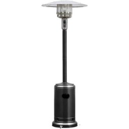 Relax4life - Parasol Chauffant à Gaz 13 kw, Chauffage d'Extérieur Gaz de Propane ou Butane, 221 cm