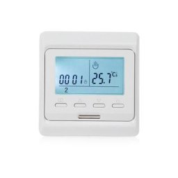 Thermostat d'ambiance Programmable avec Sonde 16A pour Chauffage au Sol Electrique, Numérique