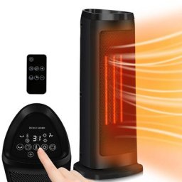 Swanew - Aérotherme Radiateur Radiateur électrique Chauffage silencieux Minuterie Chauffage 2000W
