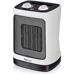 Mini Radiateur Soufflant Céramique avec Oscillation Automatique et 2 Réglages de Température