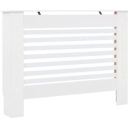 Vidaxl - Cache-radiateur Blanc 112x19x81,5 cm mdf Blanc