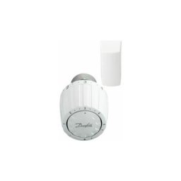Danfoss bouton de thermostat capteur à distance capillaire 2 m ra vl 2952 - Blanc