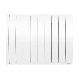 Radiateur électrique connecté ipala horizontal 1500W blanc - inertie fluide - Sauter