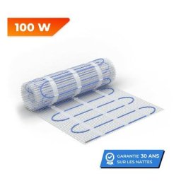 Natte chauffante électrique pour carrelage, pierre, chape 100 W/m² 5.3 m²