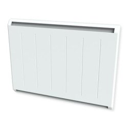 Radiateur a inertie Double Coeur Ceramique lcd 2000W - Blanc - Carrera