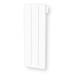 Radiateur a inertie ceramique 1500W - Vertical et plat - Blanc - Carrera