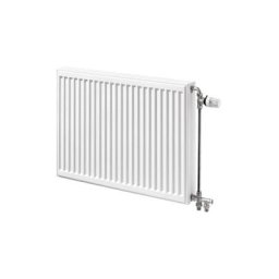 Henrad - Compact all in radiateur a panneaux 60x50cm type 11 490watt 4 connexions acier blanc