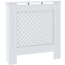 Cache-radiateur mdf Blanc 78 cm Vidaxl Blanc