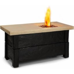 Blumfeldt - Chauffage à gaz corinth - 40.000btu/13kw - couverture brûleur en acier inoxydable - noir