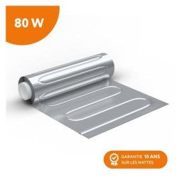AluPRO 80 - Natte chauffante pour parquet, sols flottants 80 W/m² 8.0 m²