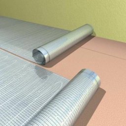 Ignis - Trame chauffante électrique 140 W/m² en aluminium prêt à poser : l 18,0 m x l 0,50 m - 1260