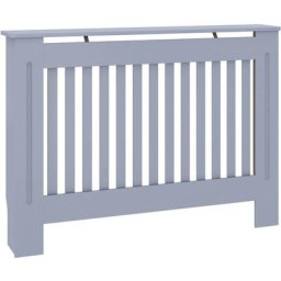 Vidaxl - Cache-radiateur Anthracite 112x19x81 cm mdf Anthracite