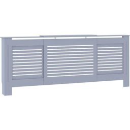 Cache-radiateur mdf Gris 205 cm Vidaxl Gris