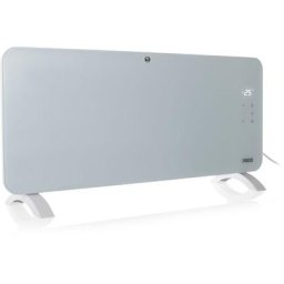 348201 Chauffage connect panneau rayonnant en verre Blanc-2000 Watt -Command via Wi-Fi